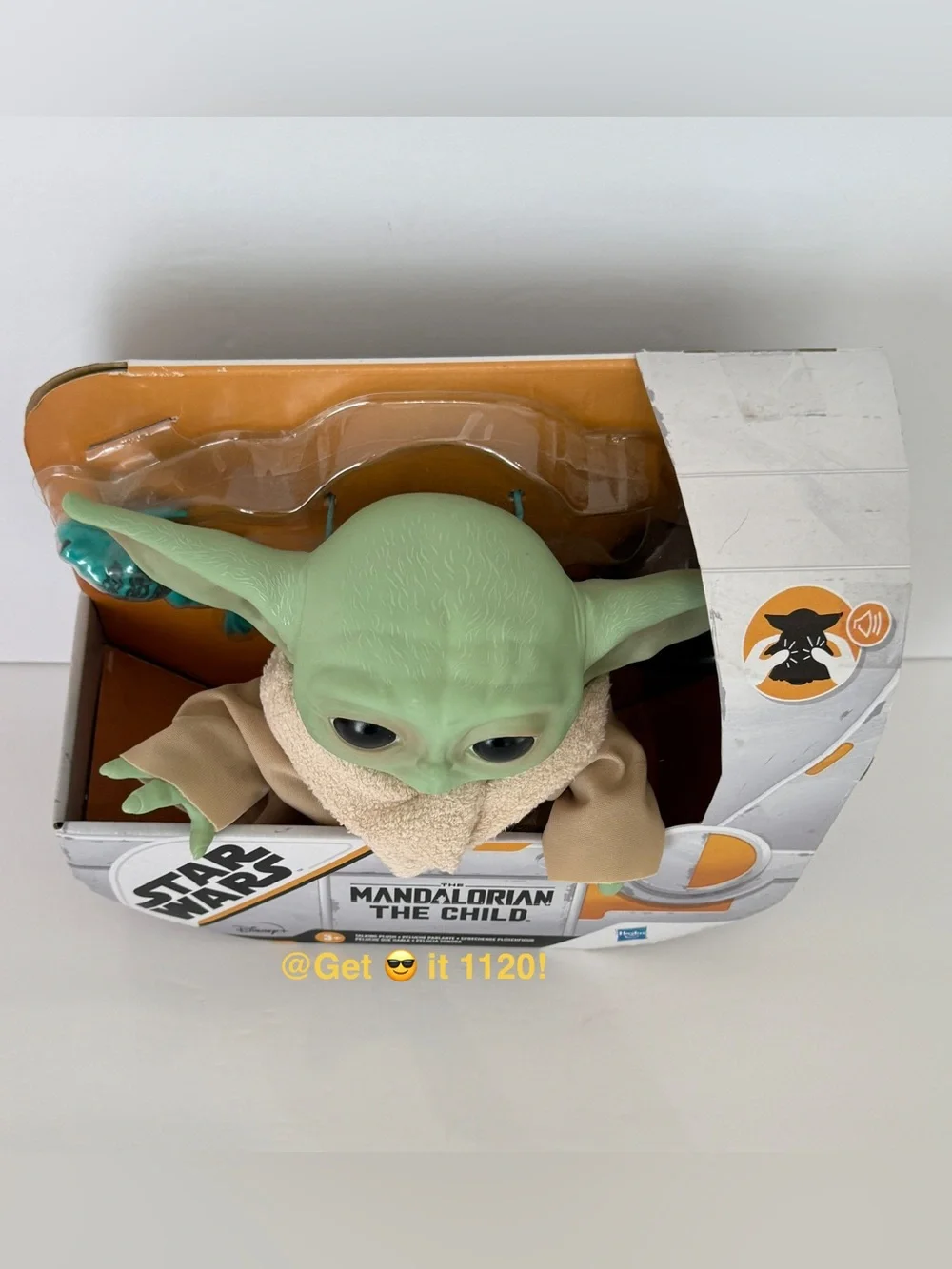 Star Wars The Child Groku Talking Plush Toy with Character Sounds Baby Yoda 7.5
